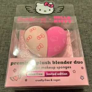 Hello Kitty Heart-Shaped Blender Set - Pink and Cream